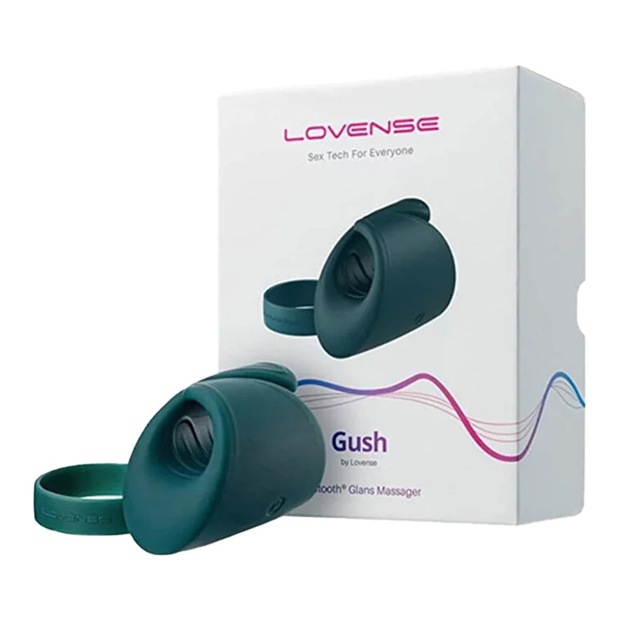 Lovense Gush｜可調式緊貼包覆陰莖震動器