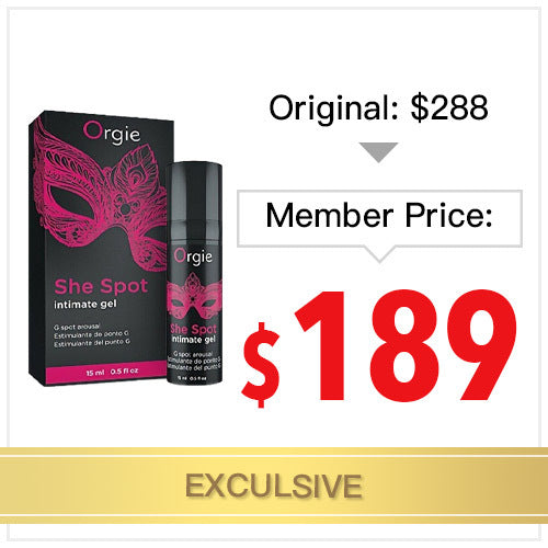 Orgie ｜ She Spot G點高潮震震冰火熱感液 ｜ 15ml