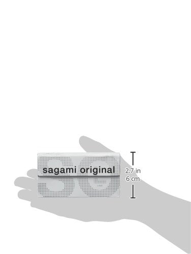 Sagami 幸福相模 0.02mm 水性聚氨酯加大碼安全套 / 38mm / 10片裝
