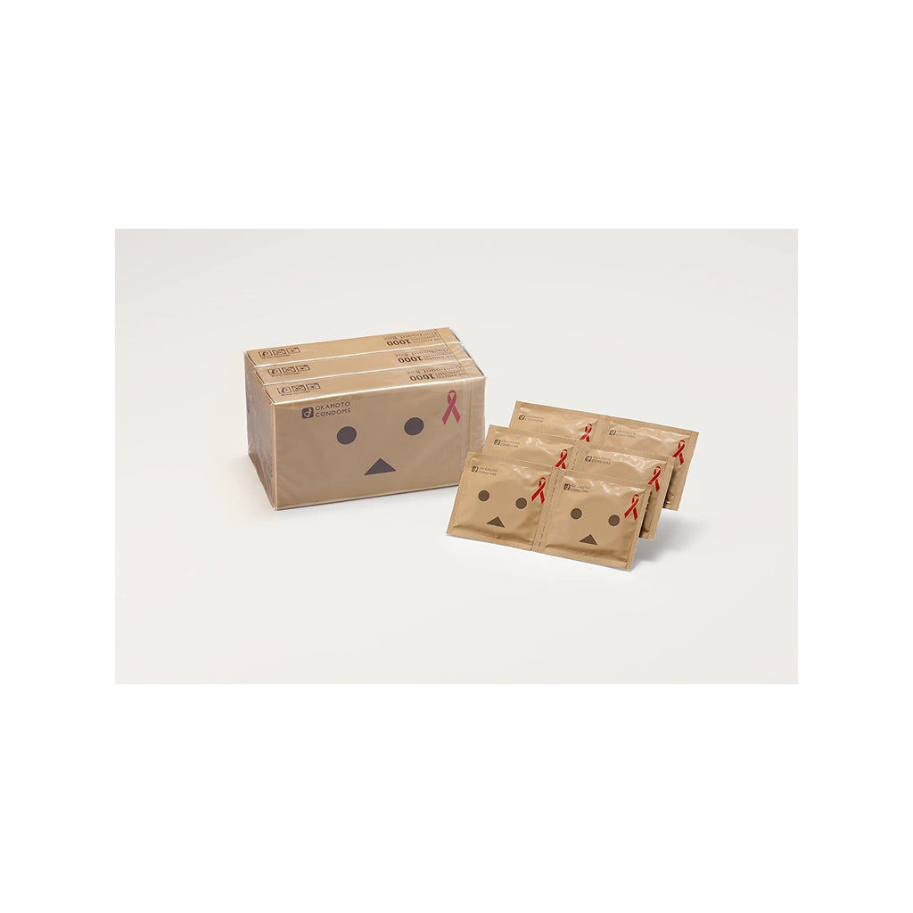 岡本 Okamoto 阿楞 Danboard 紙箱人聯名款安全套（12片裝）