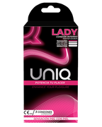 UNIQ LADY 0.01mm 女士向超薄安全套 / 58mm / 3片裝