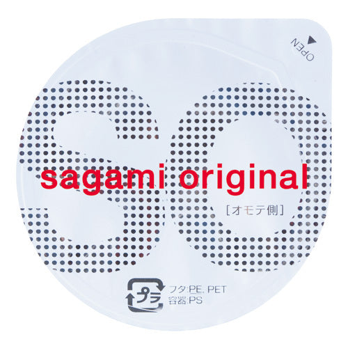 相模 Sagami Original 0.02mm 聚氨酯超薄安全套 / 36mm / 10片裝