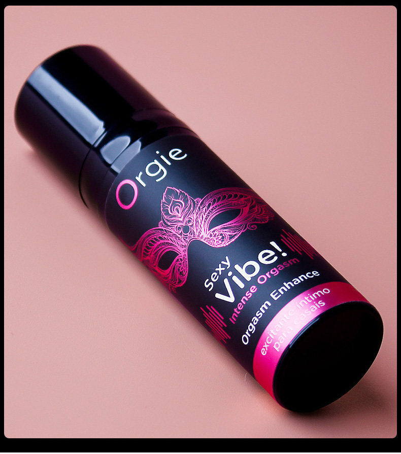 Orgie ｜ Sexy Vibe Intense Orgasm 冰火跳動快感增強液 ｜ 15ml