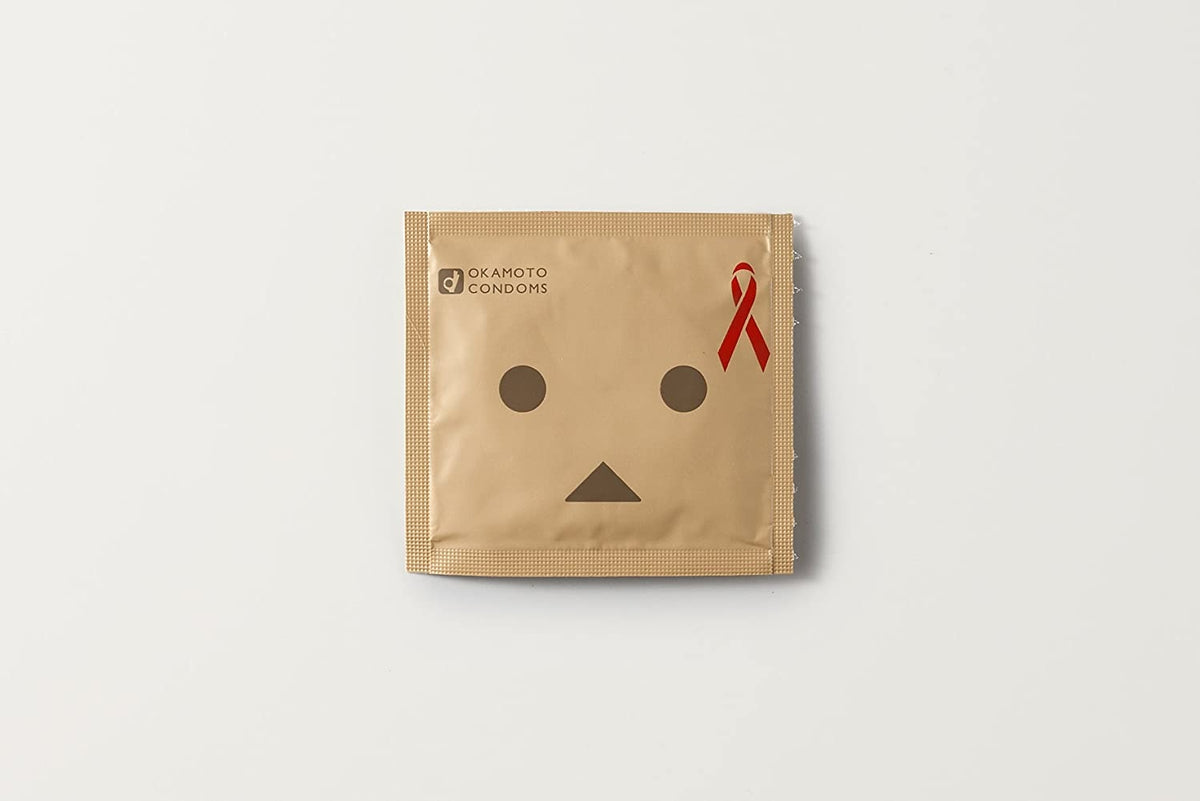 岡本 Okamoto 阿楞 Danboard 紙箱人聯名款安全套（12片裝）