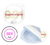 相模 Sagami Original 0.01 幸福之0.01 極致超薄安全套（5片裝）