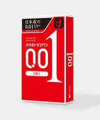 岡本 Okamoto 0.01mm 水系聚氨酯極限纖薄安全套 / 3片裝
