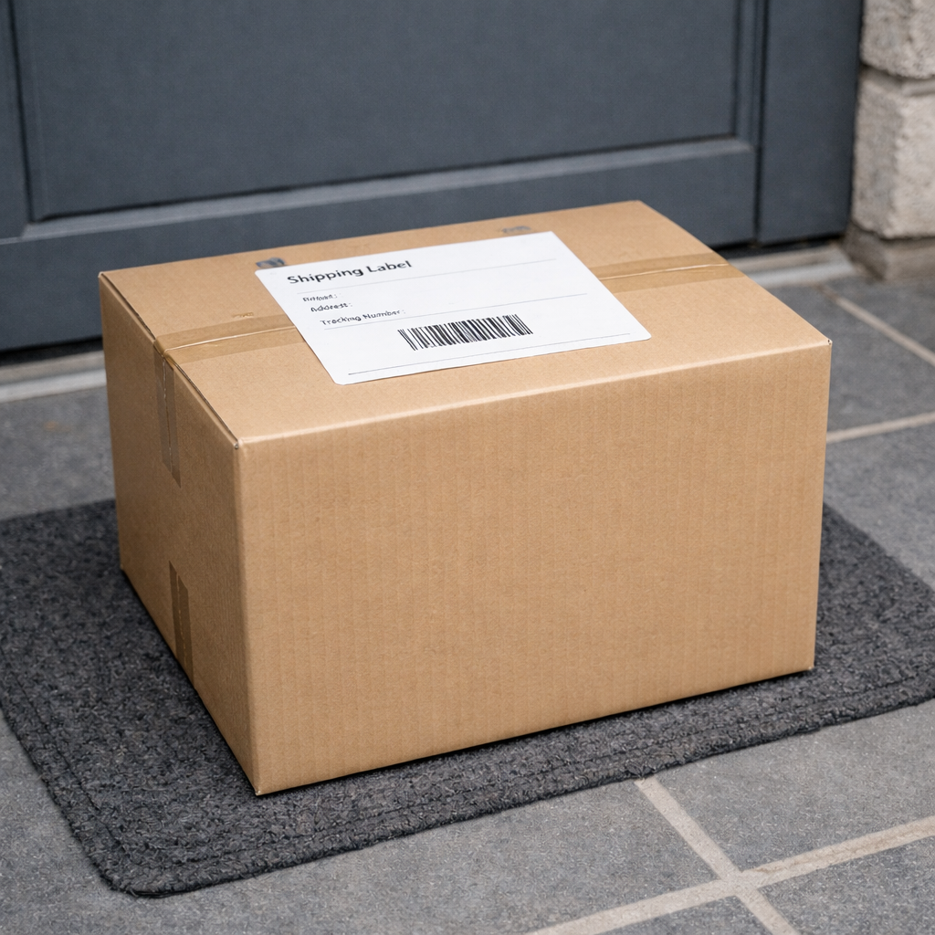 密實紙皮箱包裝的私密貨品，採用匿名配送，不顯示任何成人或敏感內容